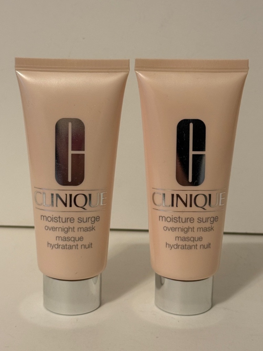 2X Clinique Moisture Surge Overnight Mask Full Size 3.4oz/100ml~New
